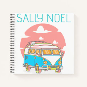 Personalized cute colourful notebook