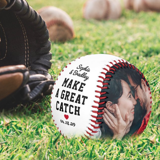 Personalized Cute Couple Photo Baseball (Creator Uploaded)