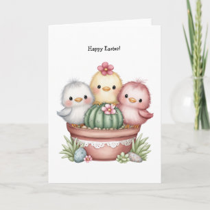 Personalized Cute Desert/Southwestern Easter  Card