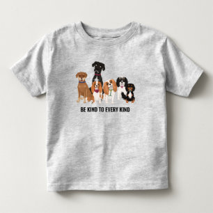 Personalized Cute Dog Toddler T-shirt