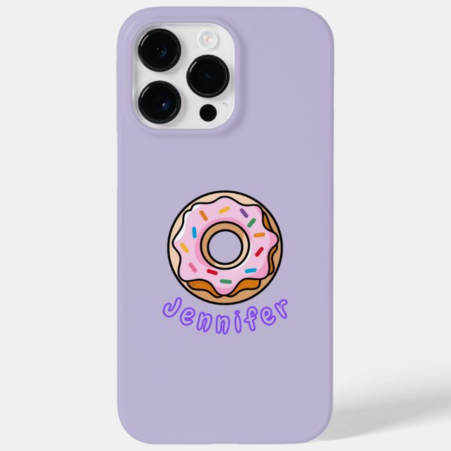 Personalized Cute Doughnut Design Case-Mate iPhone Case (Back)