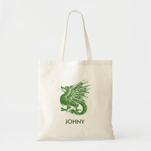 Personalized Cute Dragon Tote Bag