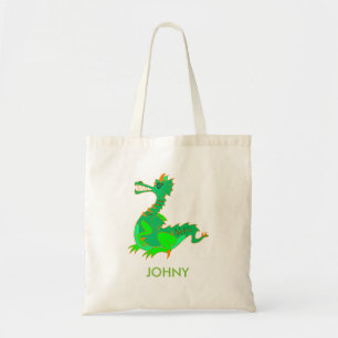Personalized Cute Dragon Tote Bag