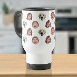 Personalized Cute Face 3 Photos Travel Mug<br><div class="desc">The background needs to be transparent. Make sure the photo is cropped tightly to the object/face. If you have any problem cropping your photo, i can do it for you. Before placing an order, you have to send your photo to my message or email at ayokholid@gmail.com, and i will send...</div>