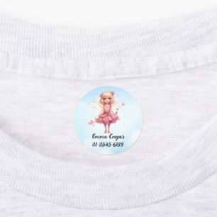 Personalized Cute Fairy, Name,Phone number