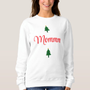 Personalized Cute Family Name Women's Christmas Sweatshirt