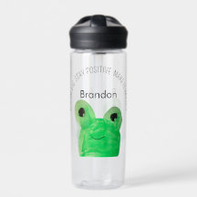 Personalized Cute frog inspirational quote