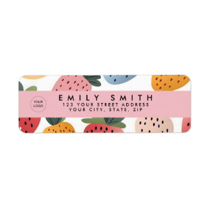 Personalized Cute Fruit Strawberry Pattern