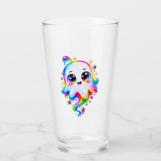 Personalized Cute Ghost Halloween Photo Shirt Glass