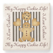 Personalized Cute Gingerbread Man Cookie