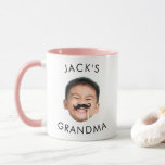 Personalized Cute Kids Baby Face Photo For Dad Mug<br><div class="desc">Personalized Cute Kids Baby Face Photo For Dad Mug</div>