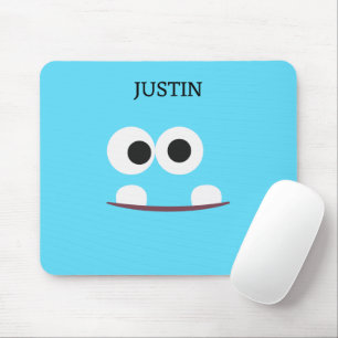 Personalized Cute Kids Monster Mouse Pad/Desk Mat Pad
