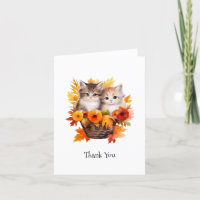 Personalized Cute Kittens Cats in Basket