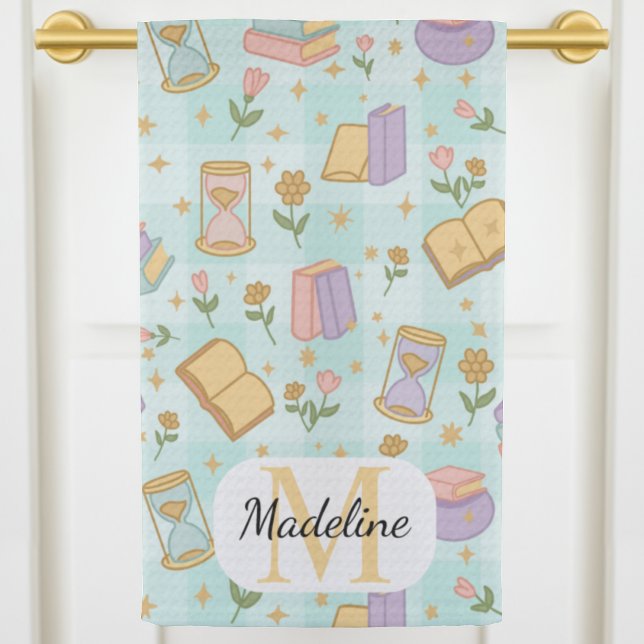 Personalized Cute Magic Monogram Kitchen Towels (Creator Uploaded)