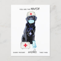 Personalized Cute Nursing Dog Nurse Week