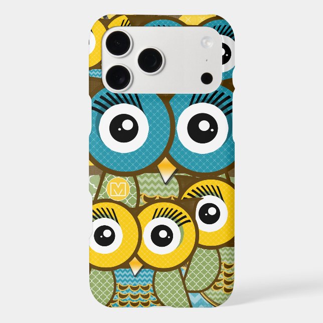 Personalized Cute Owl Art iphone 5 (Back)