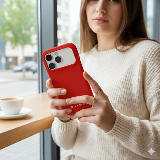 Personalized Cute Pink iPhone Case with Custom