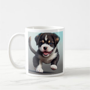 Personalized Cute Puppy Dog  Coffee Mug