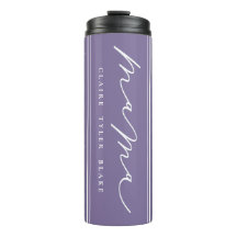 Personalized Cute Purple Mama Script