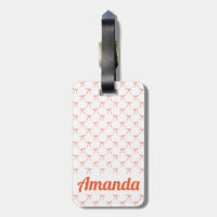 Personalized Cute Red Coquette Bow Pattern