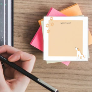 personalized cute simple cartoon art baby animal  post-it notes