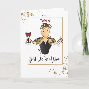 Personalized Cute Sweet Birthday Card for Her