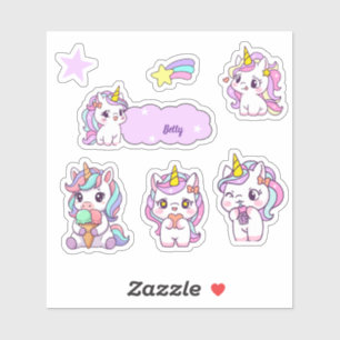 Personalized Cute Unicorn