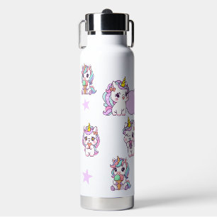 Personalized Cute Unicorn Water Bottle