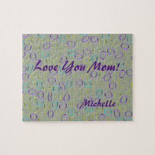 Personalized Cute Unique Abstract Pattern Jigsaw Puzzle
