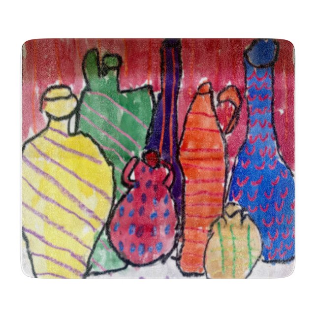 Personalized cutting boards add artwork or photo (Front)