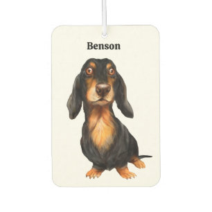 Personalized Dachshund Air Freshener