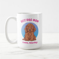 Personalized Dachshund Puppy Dog Mom Custom Name