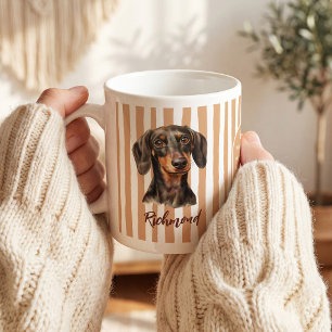 Personalized Dachshund Sausage Dog Lover Gift Coffee Mug