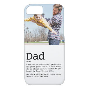Personalized Dad Definition Photo  Case-Mate iPhone Case