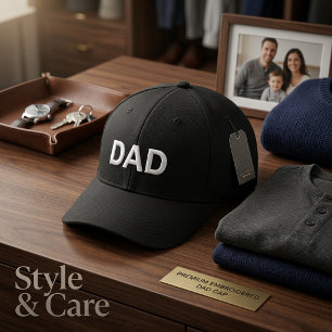 Personalized DAD Embroidered Baseball Cap Classic