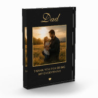 Personalized Dad Father's Day Memory Photo Album