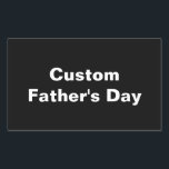 Personalized Dad Gift for Fathers Day Sticker<br><div class="desc">Personalized Dad Gift for Fathers Day ,  Personalized gift,  Custom Dad , Funny Gift for dad,  men,  husband,  daughter, Dad Birthday, 

Gift for father, funny dad Gift, personalized dad, custom dad , </div>