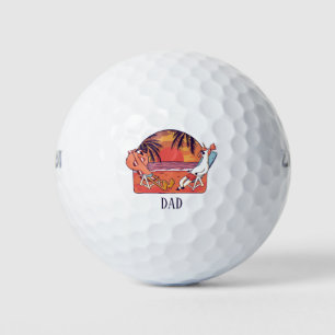 Personalized Dad Gifts Golf Balls