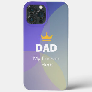 Personalized DAD Holographic iPhone 13 Pro Max Case