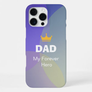 Personalized DAD Holographic iPhone 16 Pro Max Case