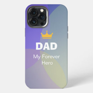 Personalized DAD Holographic iPhone 13 Pro Max Case
