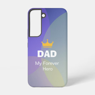 Personalized DAD Holographic Samsung Galaxy Case