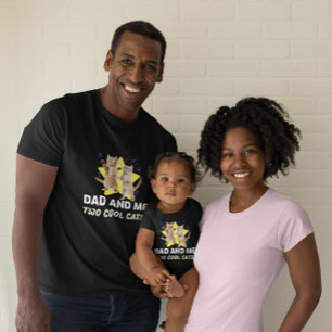 PERSONALIZED DAD & ME TWO COOL CATS! T-Shirt