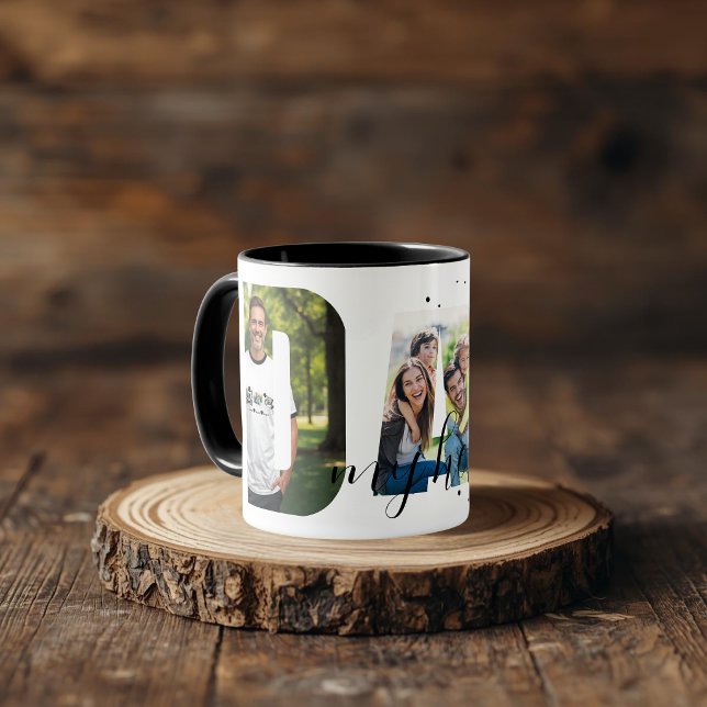 Personalized “DAD my hero” Mug (Creator Uploaded)