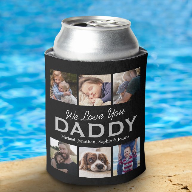 Personalized Dad Photo Can Cooler (Creator Uploaded)