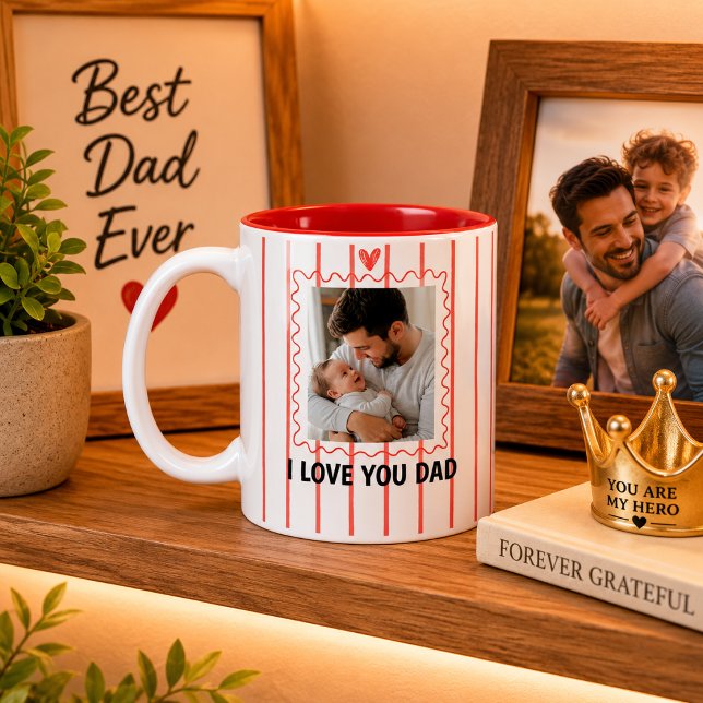 Personalized Dad Photo Mug (Creator Uploaded)