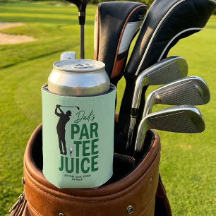 Personalized Dad’s Par-Tee Juice Can Cooler