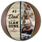 Personalized Dad Slam Dunk Basketball Gift