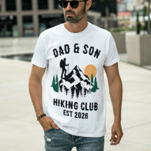 Personalized Dad & Son Hiking
