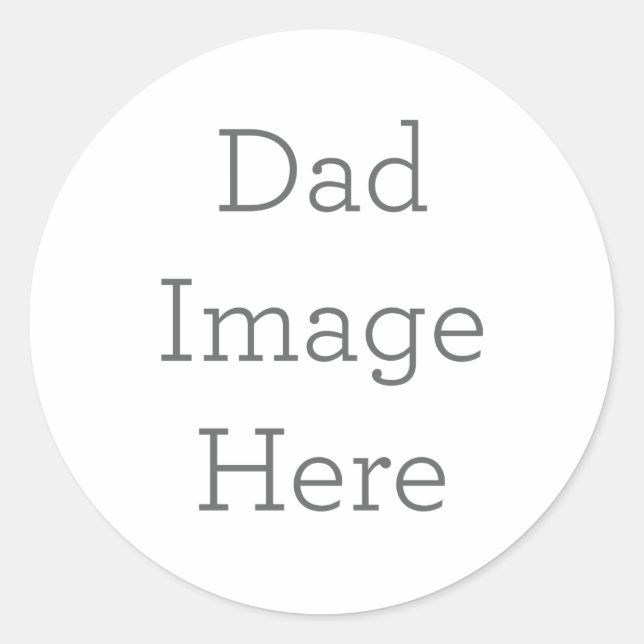 Personalized Dad Sticker Gift (Front)